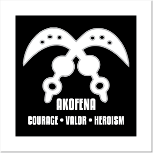 Akofena | Adinkra Symbol | African | African American | Black Lives Posters and Art